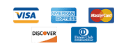Payment cards we accept