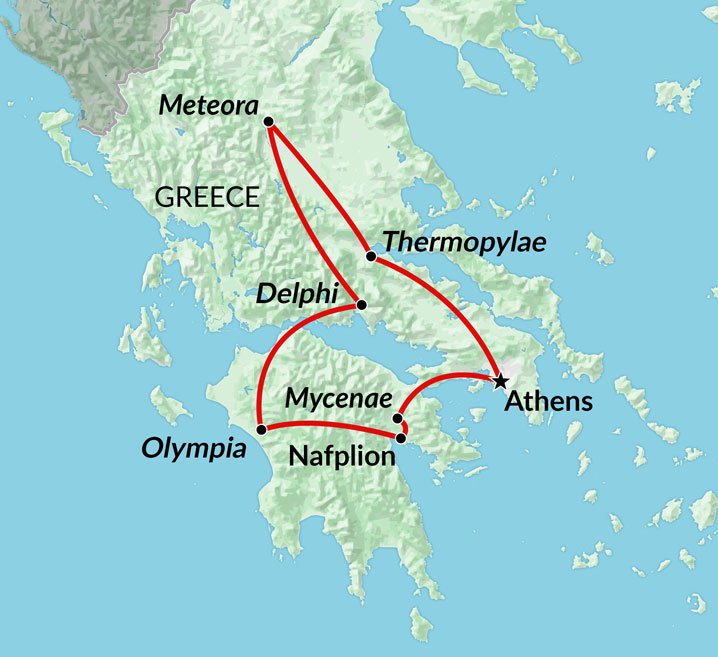 Classic Greece tour Athens to Olympia & Delphi Encounters Travel